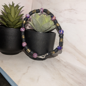 Amethyst Shadow Bracelet