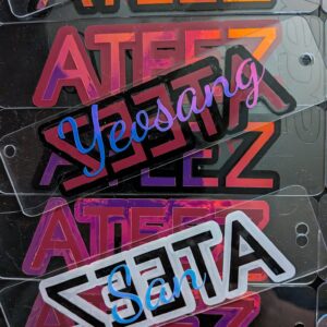 Ateez Bookmarks - Customized